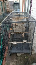 Papegaaienkooi / parkietenkooi/vogelkooi dubbel, Dieren en Toebehoren, Ophalen, Gebruikt, Vogelkooi