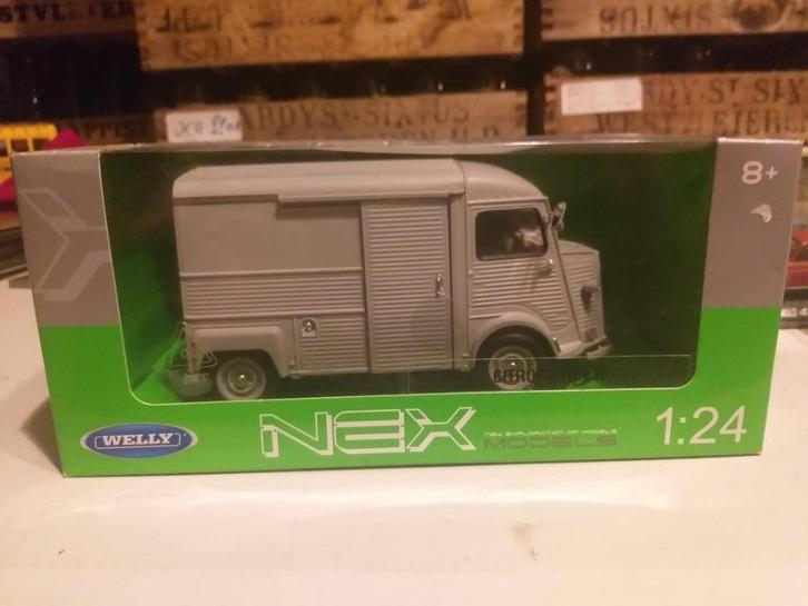 Citroën type Hy , 1/24 merk Welly, Hobby en Vrije tijd, Modelauto's | 1:43, Solido, Ophalen