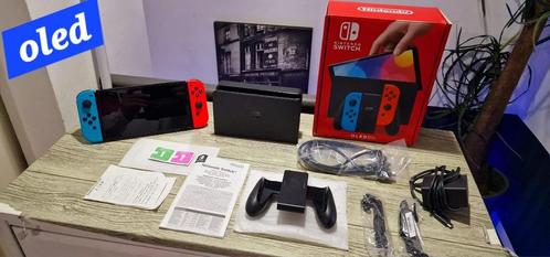consoleschakelaar oled (c.nieuw/doos en garantie) mogelijk o, Games en Spelcomputers, Games | Nintendo Switch, Zo goed als nieuw