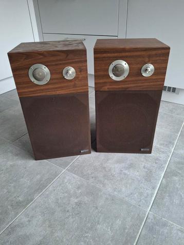 Vintage Sanyo speakers SX 750 van 1974-1976 in goede staat, Enlèvement, Utilisé