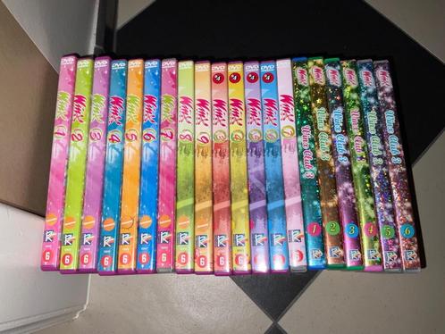 20 x Winx DVD’s reeks 1 - 2 -3, CD & DVD, DVD | TV & Séries télévisées, Utilisé, Enlèvement ou Envoi