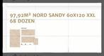 Nord sandy tegels  60 op 120, Doe-het-zelf en Bouw, Tegels, Nieuw, Ophalen of Verzenden