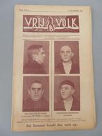 Le journal Vrij Volk s'oppose aux suspects arrêtés pendant l, Autres, Livre ou Revue, Enlèvement ou Envoi