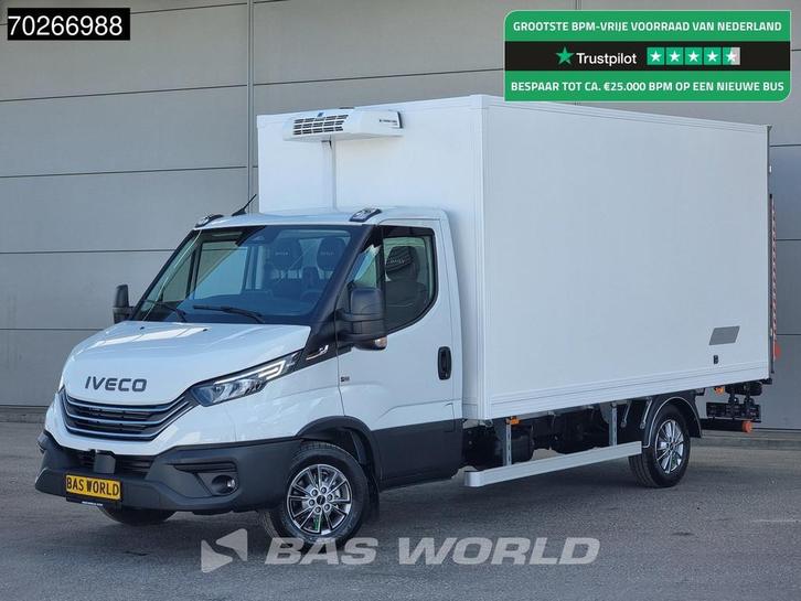 Iveco Daily 35S18 3.0L Koelwagen Laadklep Thermoking C-250 L, Auto's, Bestelwagens en Lichte vracht, Bedrijf, Te koop, Airconditioning
