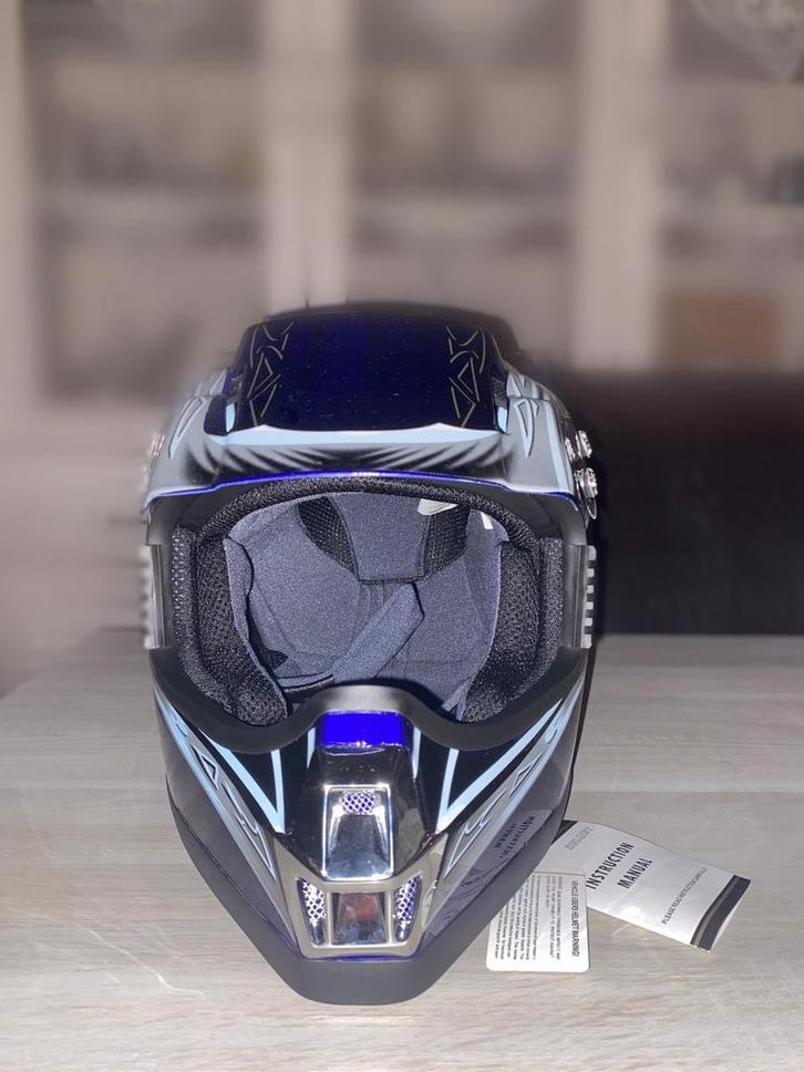 Splinternieuwe cross motor helm, Motoren, Kleding | Motorhelmen, Offroadhelm, L, Nieuw met kaartje, Ophalen