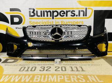 BUMPER Mercedes GLC W253 AMG 6xpdc 2016-2019 VOORBUMPER 1-B4 beschikbaar voor biedingen