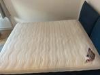 LIT + MATELAS 160x200 cm PLUMART BLEI, Huis en Inrichting, Ophalen, Gebruikt, Blauw, Tweepersoons