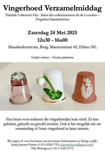 Vingerhoedjes beschikbaar voor biedingen