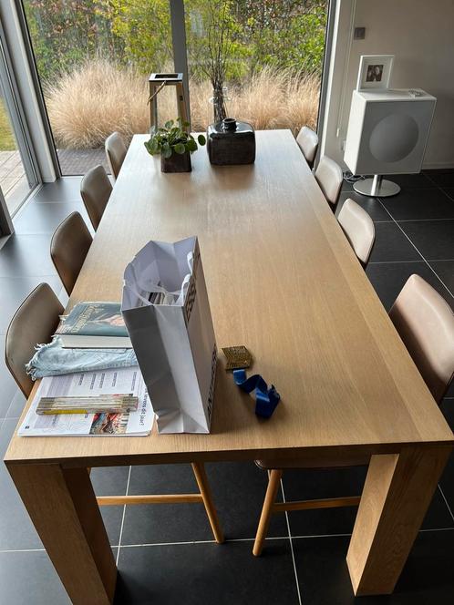 BINNENKORT ALLEMAAL TE KOOP, Huis en Inrichting, Tafels | Eettafels, Zo goed als nieuw, Vijf personen of meer, Rechthoekig, Ophalen