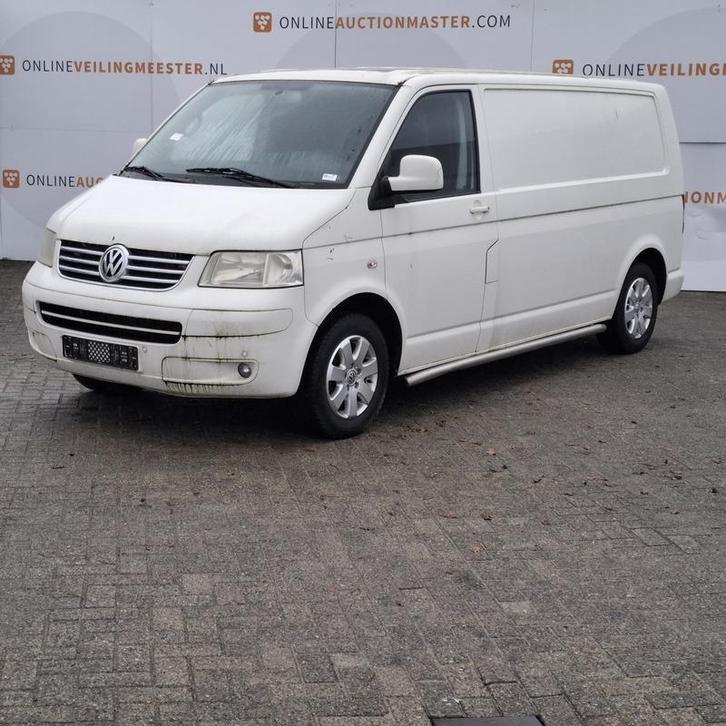 Bedrijfswagen, Volkswagen, Transporter 2.5 TDI, 2009, Auto's, Bestelwagens en Lichte vracht, Bedrijf, ABS, Airbags, Alarm, Boordcomputer