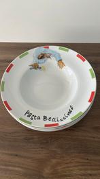 4 pastaborden, Ophalen, Zo goed als nieuw, Overige stijlen, Bord(en)