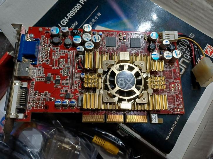 Videokaart gv-r9500 pro, Computers en Software, Videokaarten, Zo goed als nieuw, Ophalen of Verzenden