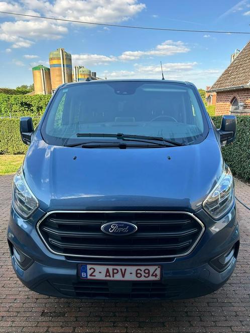 Ford Transit Custom dubbele cabine L2H1 Limited, Auto's, Bestelwagens en Lichte vracht, Particulier, ABS, Achteruitrijcamera, Airbags