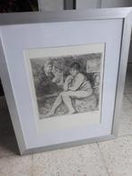 2 etsen naakt, Antiek en Kunst, Kunst | Etsen en Gravures, Ophalen of Verzenden