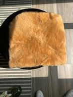 Handgemaakte goudbruine alpaca kussen - 100% alpacawol, Ophalen of Verzenden, Nieuw