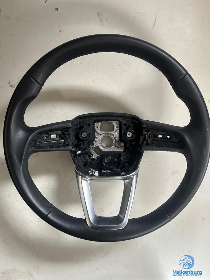 Originele Audi A4 S4 Q4 Q5 Q7 Q8 leder stuurwiel stuurbedien, Autos : Pièces & Accessoires, Habitacle & Garnissage, Utilisé, Enlèvement ou Envoi