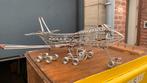 Handgemaakte metalen vliegtuig (made in Afrika), Antiek en Kunst, Ophalen