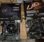 Asus PRIME A320M-K + Gigabyte B550M K – lees beschrijving, Computers en Software, Moederborden, DDR4, Ophalen of Verzenden, Micro-ATX