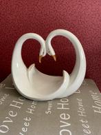 2 zwanen die een schaal vormen, Antiek en Kunst, Ophalen