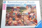 ravensburger puzzel 1000 stukjes geschilderd paris 7 euro, Comme neuf, Enlèvement ou Envoi