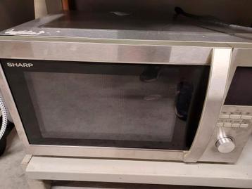 Sharp combi microgolfoven 1000W, Enlèvement, Comme neuf, Four, Micro-ondes