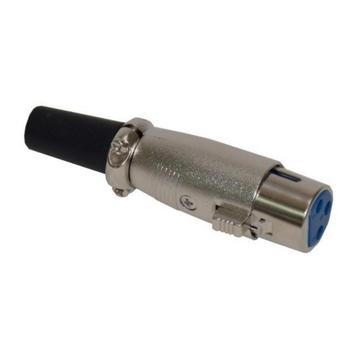 XLR kabel connector 3-polig female beschikbaar voor biedingen