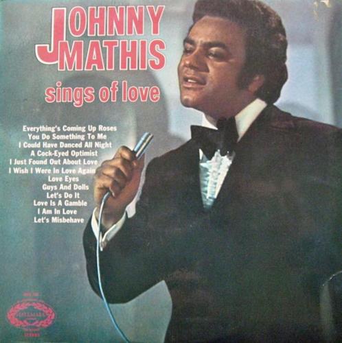 Johnny Mathis – Johnny Mathis Sings Of Love, Cd's en Dvd's, Vinyl | Pop, Zo goed als nieuw, Ophalen of Verzenden