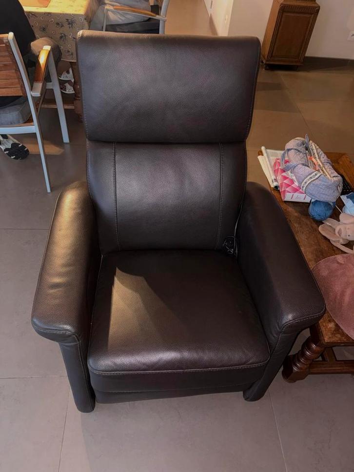 Relax zetel/ ligstoel, Huis en Inrichting, Fauteuils, Zo goed als nieuw, Ophalen