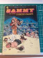 BD Sammy #4 Gorilla's scoren vuisten 1e editie 1, Gelezen, Ophalen of Verzenden, Eén stripboek, Berck & Cauvin