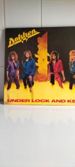 Lp dokken  uner Loc and key., Cd's en Dvd's, Vinyl | Hardrock en Metal, Ophalen of Verzenden, Gebruikt