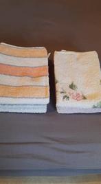 Lot de 6 essuies de bain, Serviette, Utilisé, Enlèvement ou Envoi, Blanc