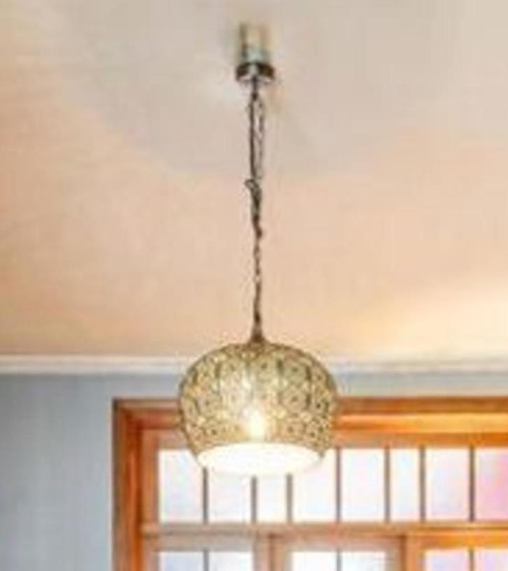 Oosterse lamp Marokkaanse Oosterse hanglamp, Huis en Inrichting, Lampen | Hanglampen, Gebruikt, Minder dan 50 cm, Metaal, Ophalen