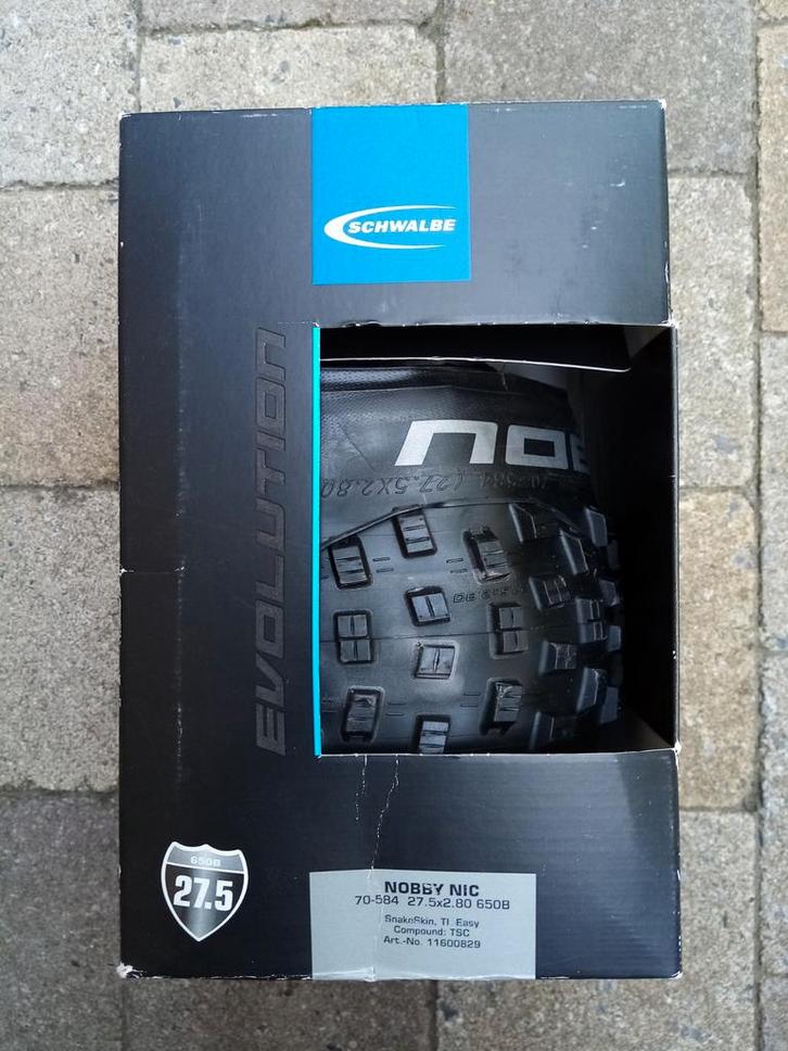 Schwalbe Nobby Nic 27,5 x 2,80, neuf, Vélos & Vélomoteurs, Vélos Pièces, Neuf, Pneu, Enlèvement ou Envoi