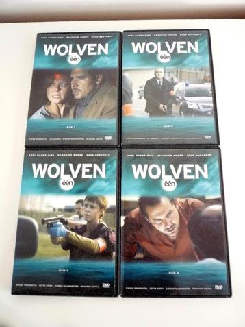 VRT reeks Wolven - 13 afleveringen (4 dvd's) beschikbaar voor biedingen