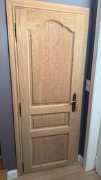 5 vol eiken deuren, Doe-het-zelf en Bouw, Deuren en Vliegenramen, Ophalen, Gebruikt, Hout, Binnendeur