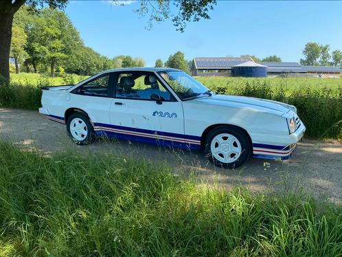 Opel Manta i200 Irmscher / 1984, Auto's, Opel, Particulier, Manta, Benzine, Coupé, 2 deurs, Handgeschakeld, Wit, Grijs, Stof, Achterwielaandrijving