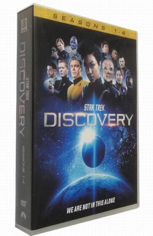 Star trek discovery seizoen 1-4 dvd box, CD & DVD, DVD | TV & Séries télévisées, Neuf, dans son emballage, Coffret, Enlèvement ou Envoi