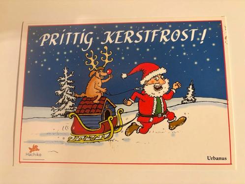 Persoonlijke kerstkaart Urbanus, Diversen, Wenskaarten, Zo goed als nieuw, Ophalen of Verzenden