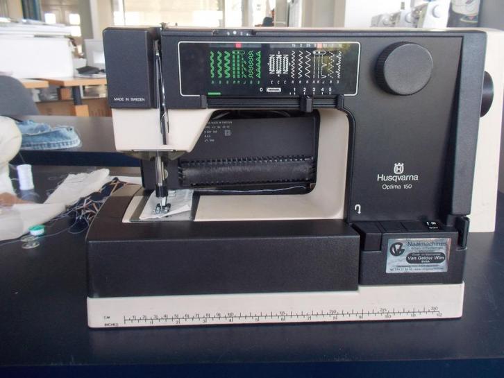 Husqvarna naaimachine type optima, Hobby en Vrije tijd, Naaimachines en Toebehoren, Gebruikt, Naaimachine, Husqvarna, Ophalen