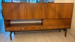 Vintage Highboard 226cm breed - Fristho - 1960, Ophalen, Zo goed als nieuw