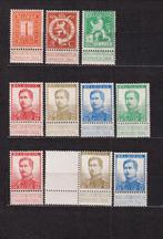 België 1912 Tussen OBP 108 en 125 **, Postzegels en Munten, Postzegels | Europa | België, Verzenden, Postfris, Postfris, Koninklijk huis