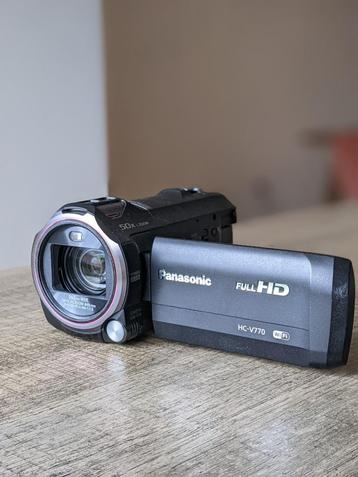 Panasonic HC-V770 - Met statief en SD kaarten beschikbaar voor biedingen