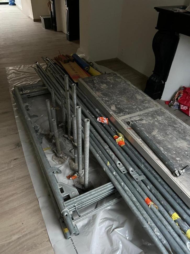 Buiten Stelling / Steiger, Doe-het-zelf en Bouw, Steigers, Gebruikt, Gevelsteiger, Ophalen