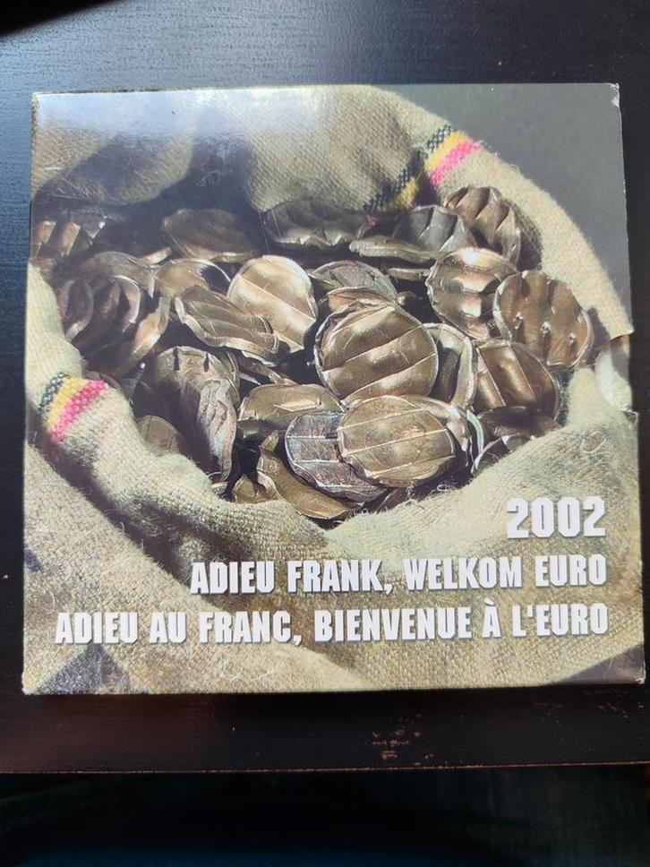 Euro herdenkingsuitgave 2002 setje België invoering euro, Postzegels en Munten, Munten | Europa | Euromunten, Setje, België, Ophalen of Verzenden