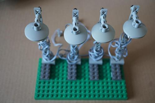 12 volt Lego trein lichtmasten 7867, Kinderen en Baby's, Speelgoed | Duplo en Lego, Gebruikt, Lego, Complete set, Verzenden
