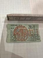 Victoria V.V. Stokrooie ticket - provinciaal 4 - 70's, Ophalen of Verzenden