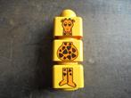 Lego Primo Brick Set Giraffe & Palm Tree (zie foto's), Kinderen en Baby's, Ophalen of Verzenden, Gebruikt, Losse stenen, Lego Primo