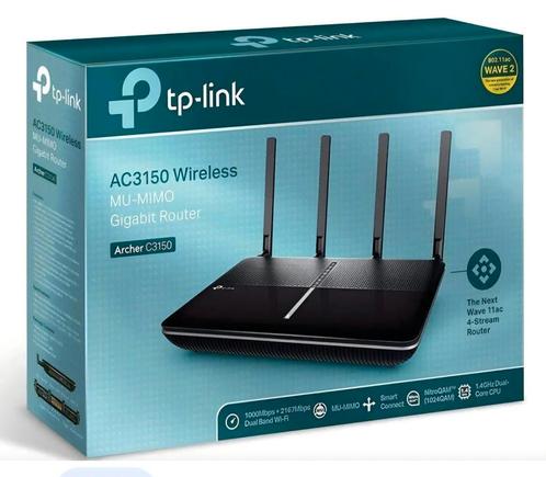 TP-Link Archer C3150 Draadloze MU-MIMO Gigabit Router, Computers en Software, Routers en Modems, Zo goed als nieuw, Router, Ophalen