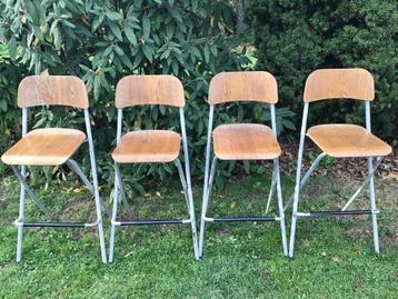 Barkruk/Stoel met voetsteun/inklapbaar - jaren ‘90 bij Ikea beschikbaar voor biedingen