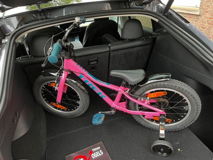 Trek Precaliber 16 inch, Fietsen en Brommers, Fietsen | Kinderfietsjes, Gebruikt, 16 tot 20 inch, Zijwieltjes, Ophalen